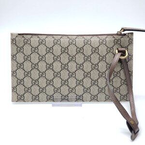 Authentic Gucci Pouch/Wristlet Canvas Bag lux200-10292024